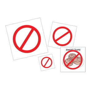 No sweet buns. Forbidden treats.