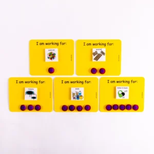 Reward chart, work tokens.